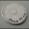 A white, round pill with markings.| Psilocybin Myco