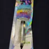 A syringe with a psilocybin mushroom label.| Psilocybin Myco