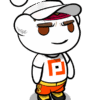 A cartoon Reddit avatar wearing a hat (Bass Monkey)